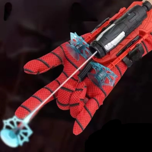 Spider-Man hero launcher toy – web shooter roleplay accessory for kids with light and sound effects