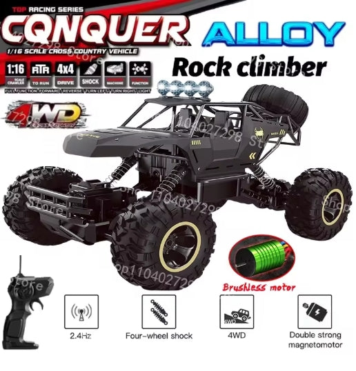 4x4 Remote Control Car – High-Speed Off-Road RC Vehicle for Kids ⭐️⭐️⭐️⭐️⭐️                sold 5000+ - Toys world