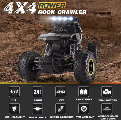 4x4 Remote Control Car – High-Speed Off-Road RC Vehicle for Kids ⭐️⭐️⭐️⭐️⭐️                sold 5000+ - Toys world