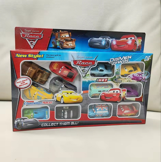 12 piezas de coches de Disney Pixar