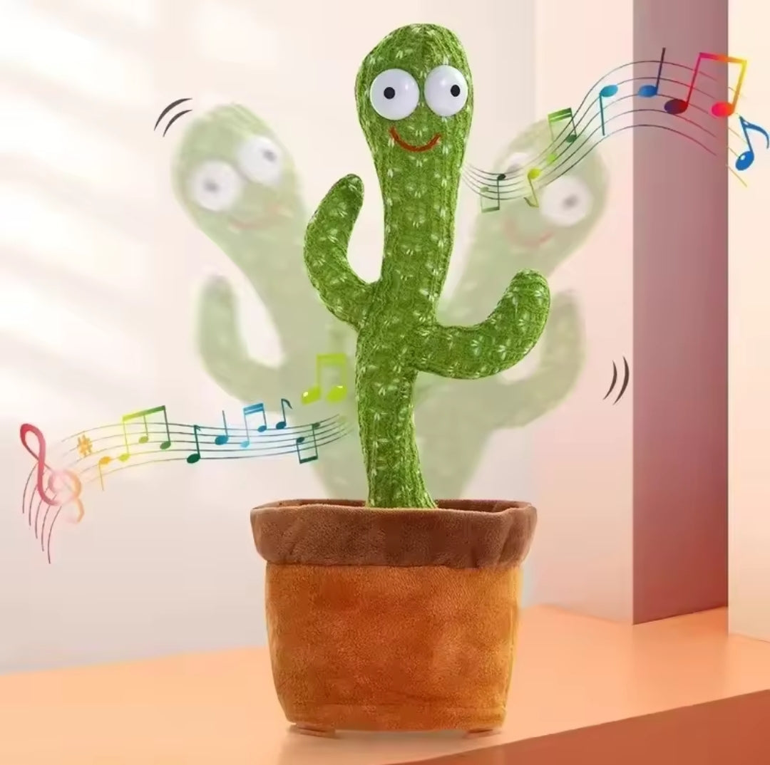 Dancing Cactus Toy – Interactive Singing & Mimicking Plush for Kids ⭐️⭐️⭐️⭐️ sold 159 - Toys world