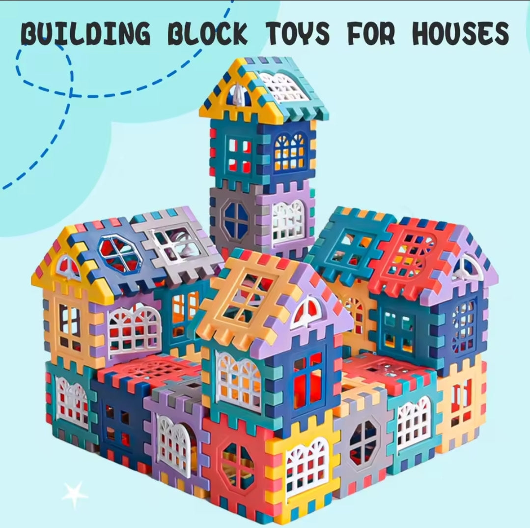 Large House for Kids available at ToysWorld

Large House Building Block Playhouse for Children