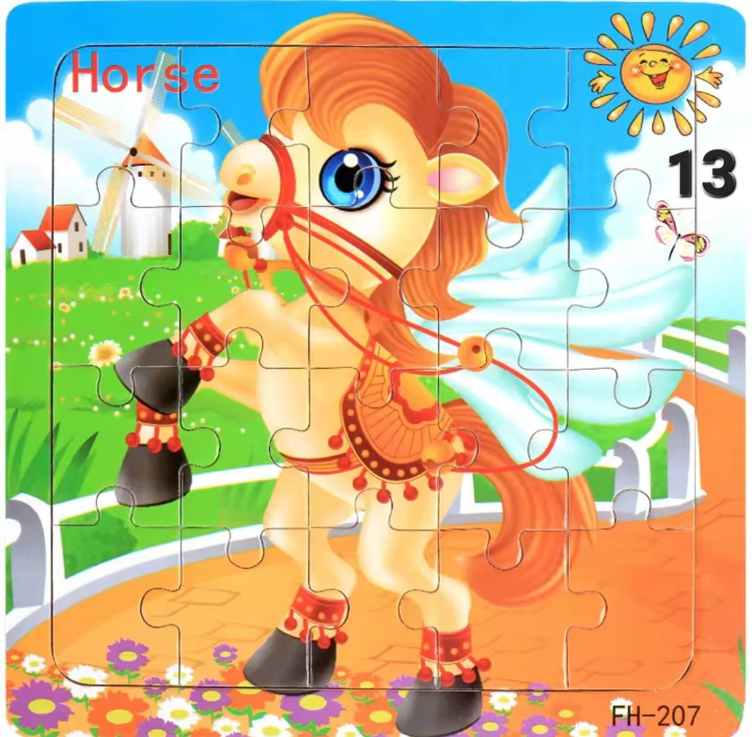 Wooden Puzzle for Kids – Educational & Fun Learning Toy ⭐️⭐️⭐️⭐️⭐️ sold 363 - Toys world