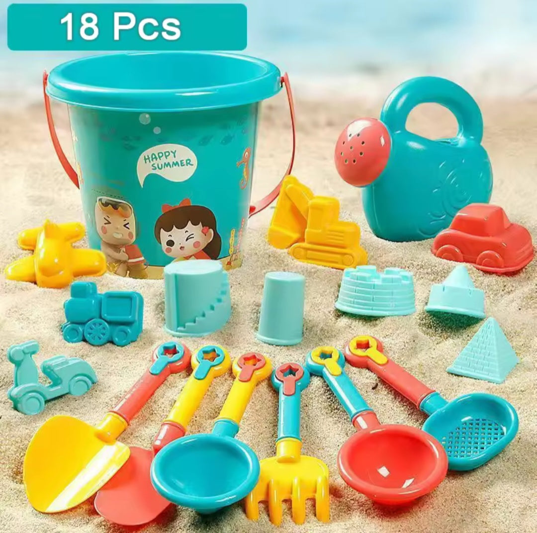Kids Beach Bucket Set – Colorful Sand Play Toy with Shovel ⭐️⭐️⭐️⭐️⭐️ sold 1554 - Toys world