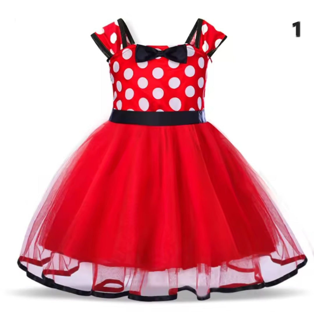 Minnie Mouse Costume – Classic Red Dot Dress with Ears & Bow for Kids ⭐️⭐️⭐️⭐️⭐️ sold 329 - Toys world