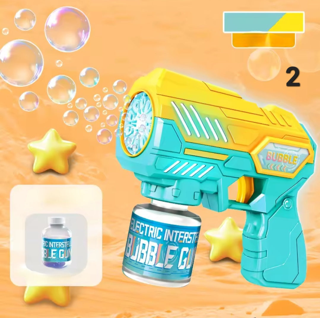 Bubble Gun – Automatic Bubble Blaster for Kids with Colorful Lights ⭐️⭐️⭐️⭐️⭐️      sold 1022 - Toys world
