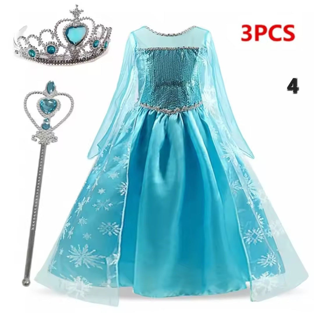 Frozen princess elsa costume ⭐️⭐️⭐️⭐️⭐️ sold 479 - Toys world