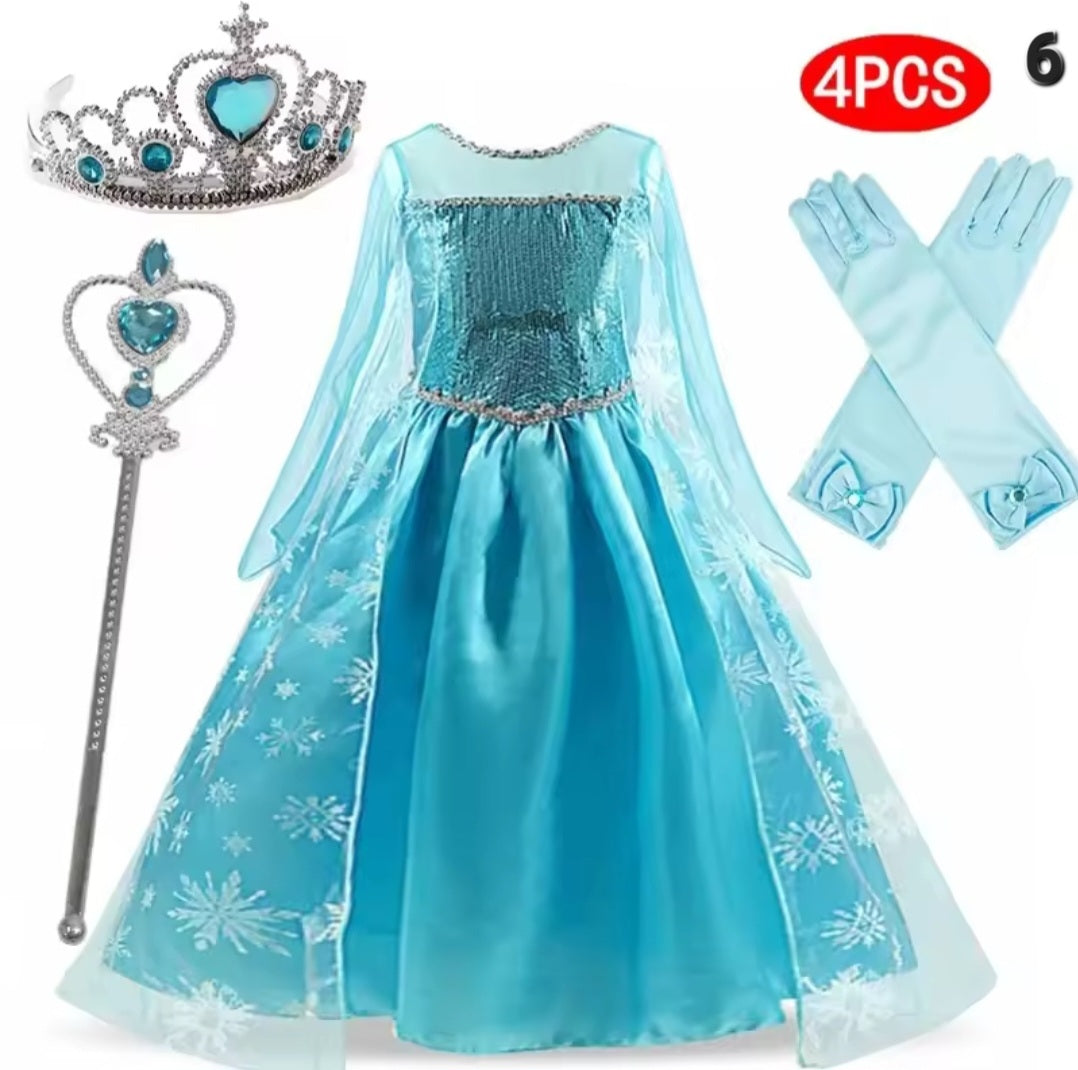 Frozen princess elsa costume ⭐️⭐️⭐️⭐️⭐️ sold 479 - Toys world