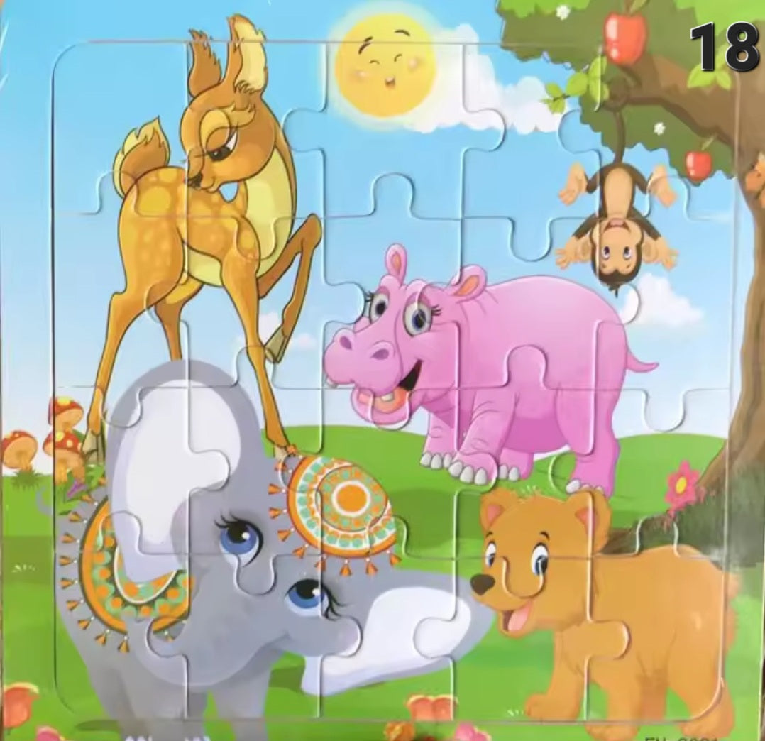Wooden Puzzle for Kids – Educational & Fun Learning Toy ⭐️⭐️⭐️⭐️⭐️ sold 363 - Toys world