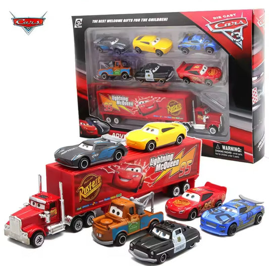 Disney Truck and Cars toy set available at ToysWorld