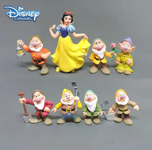 Disney Princess Doll Set – Snow White, Moana & Aladdin Figures
