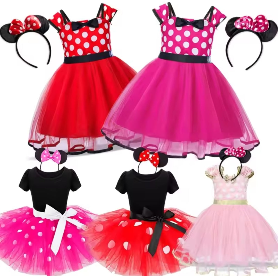 Minnie Mouse Costume available at ToysWorld

Minnie Mouse Costume – Classic Red Polka Dot Dress with Ears & Bow for Kids

This delightful costume features a vibrant red dress adorned with white polka dots, capturing the timeless charm of Minnie Mouse. The set includes a matching headband with Minnie's iconic ears and a red bow, completing the classic look. Crafted from comfortable, child-friendly materials, it's perfect for dress-up play, costume parties, or Halloween festivities.
