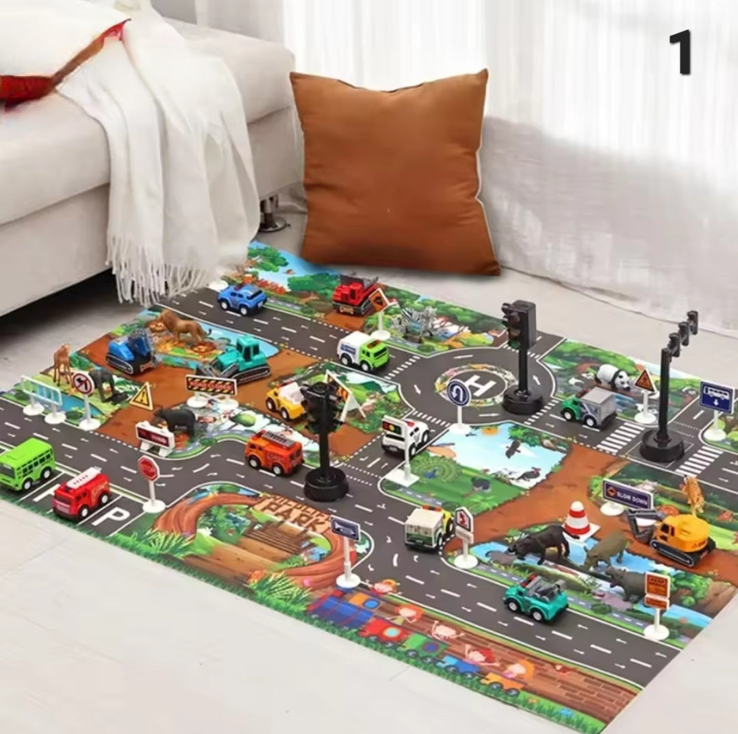Road Carpet for Babies – Soft, Non-Slip City Play Mat for Toddlers ⭐️⭐️⭐️⭐️⭐️ sold 764 - Toys world