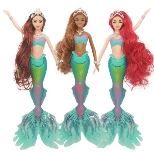 Little Mermaid Doll available at ToysWorld

Little Mermaid Doll – Poseable Ariel Fashion Doll with Glittering Tail & Long Red Hair