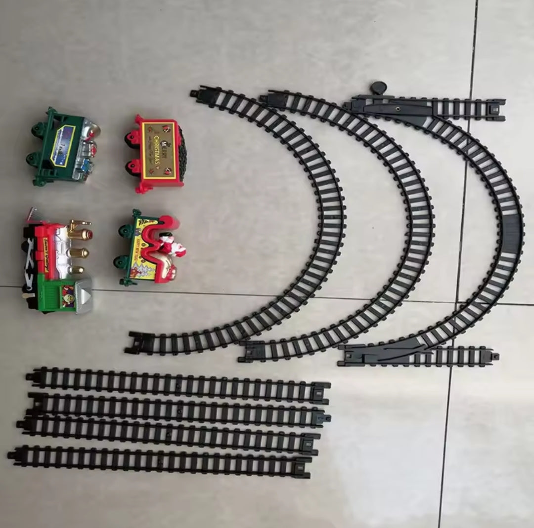Christmas Train Set – Festive Holiday Toy with Lights & Sounds ⭐️⭐️⭐️⭐️⭐️ sold 1332 - Toys world