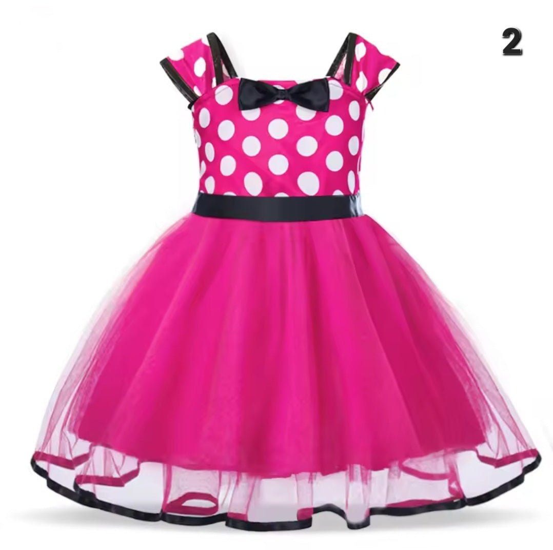 Minnie Mouse Costume – Classic Red Dot Dress with Ears & Bow for Kids ⭐️⭐️⭐️⭐️⭐️ sold 329 - Toys world