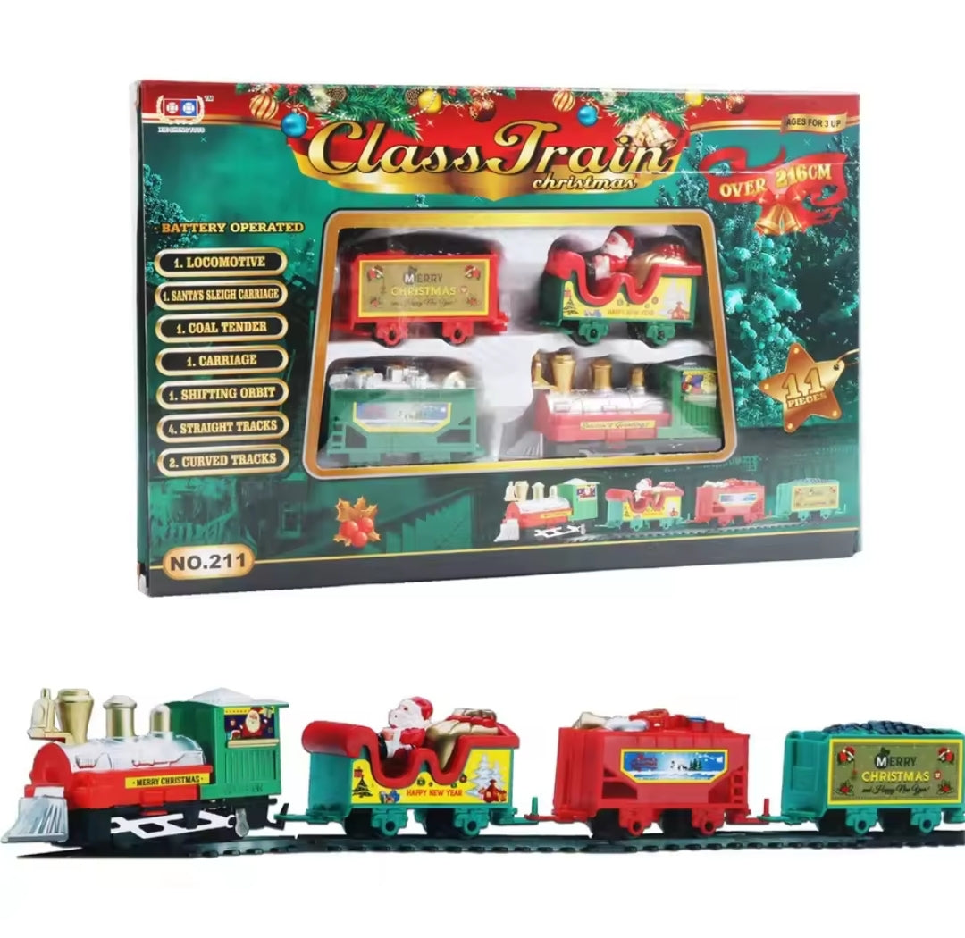Christmas Train Set – Festive Holiday Toy with Lights & Sounds ⭐️⭐️⭐️⭐️⭐️ sold 1332 - Toys world