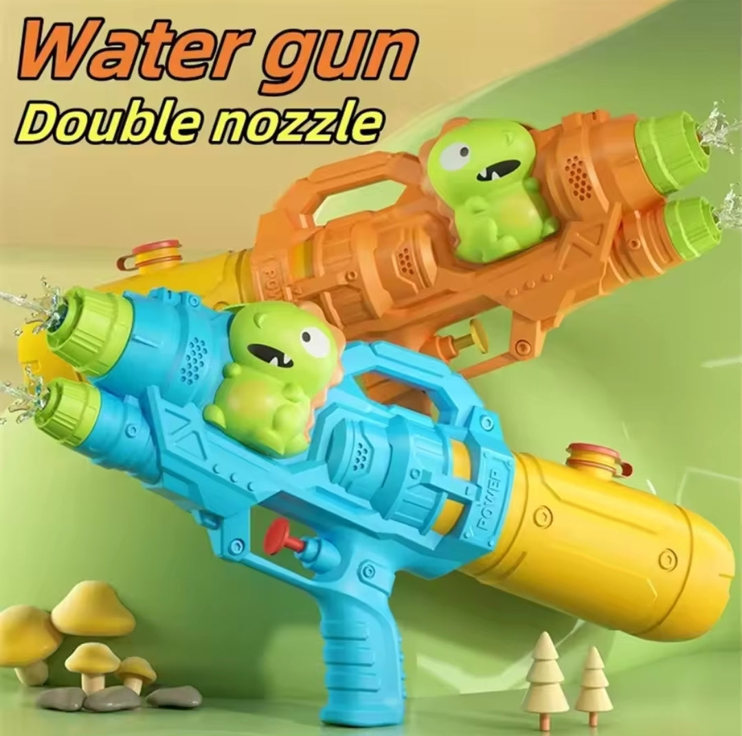 Unicorn and dinosaur water guns – fun and colorful outdoor toys for kids’ summer play