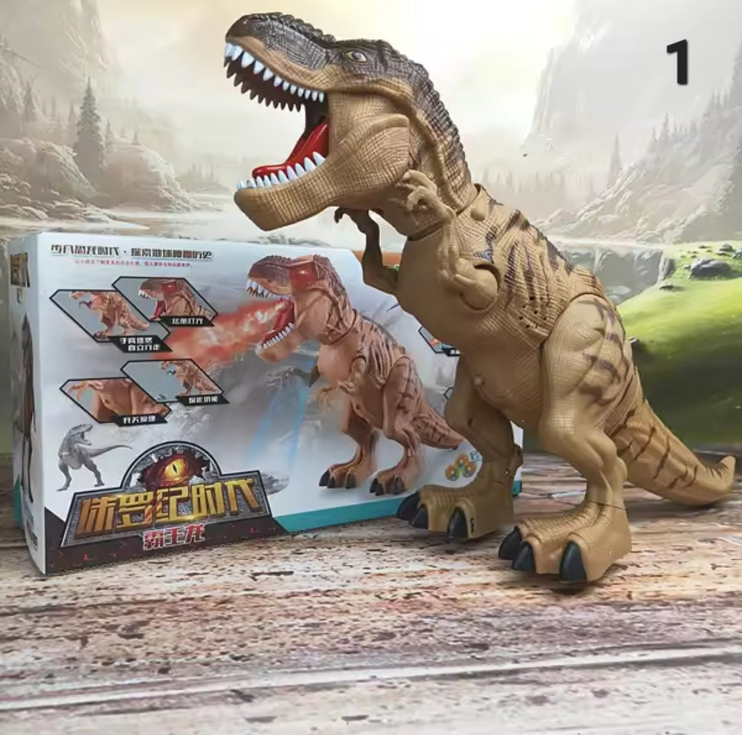 Large Dinosaur Robot Toy – Interactive Walking T-Rex with Lights, Sounds & Mist Spray ⭐️⭐️⭐️⭐️⭐️ sold 496 - Toys world