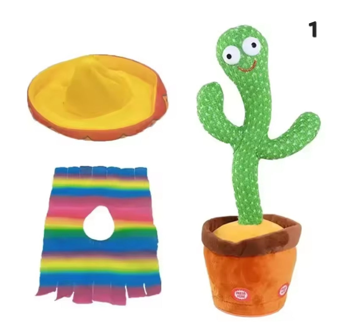 Dancing Cactus Toy – Interactive Singing & Mimicking Plush for Kids ⭐️⭐️⭐️⭐️ sold 159 - Toys world