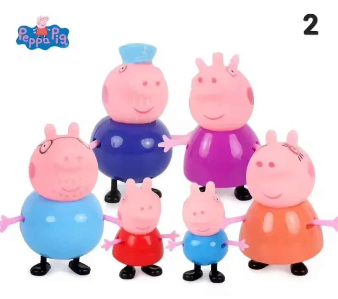 Peppa Pig Family Figure Set – 4-Piece Poseable Toy Pack for Kids ⭐️⭐️⭐️⭐️⭐️ sold 481 - Toys world