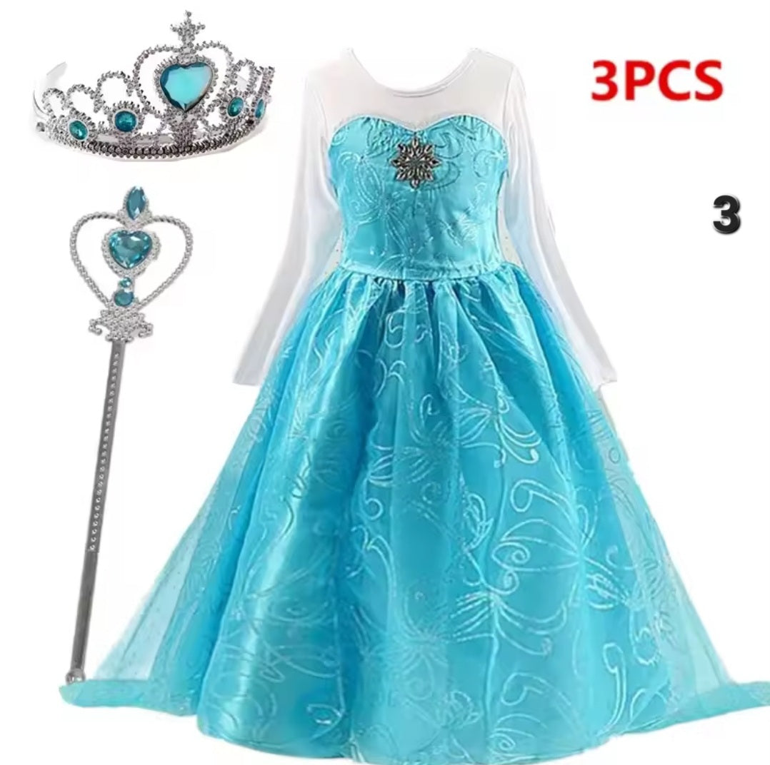 Frozen princess elsa costume ⭐️⭐️⭐️⭐️⭐️ sold 479 - Toys world