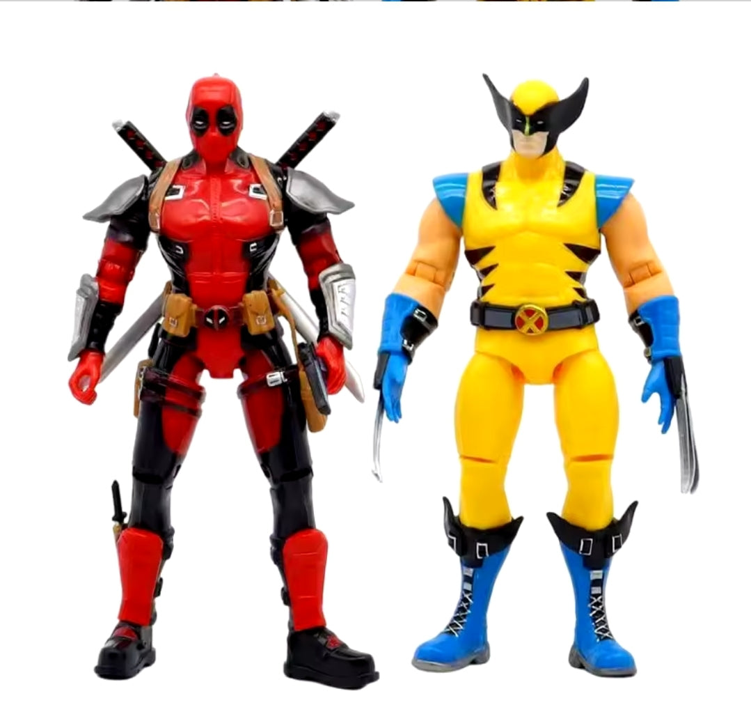 X-Man & Deadpool Action Figure Set – Marvel Superhero Collectibles for Kids ⭐️⭐️⭐️⭐️⭐️ sold 973 - Toys world
