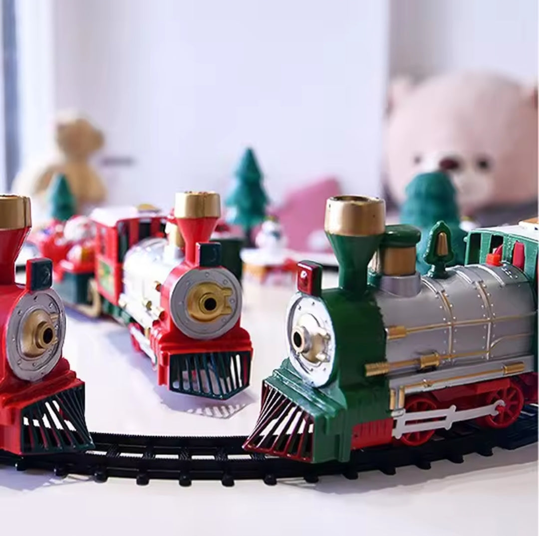 Christmas Train Set – Festive Holiday Toy with Lights & Sounds ⭐️⭐️⭐️⭐️⭐️ sold 1332 - Toys world