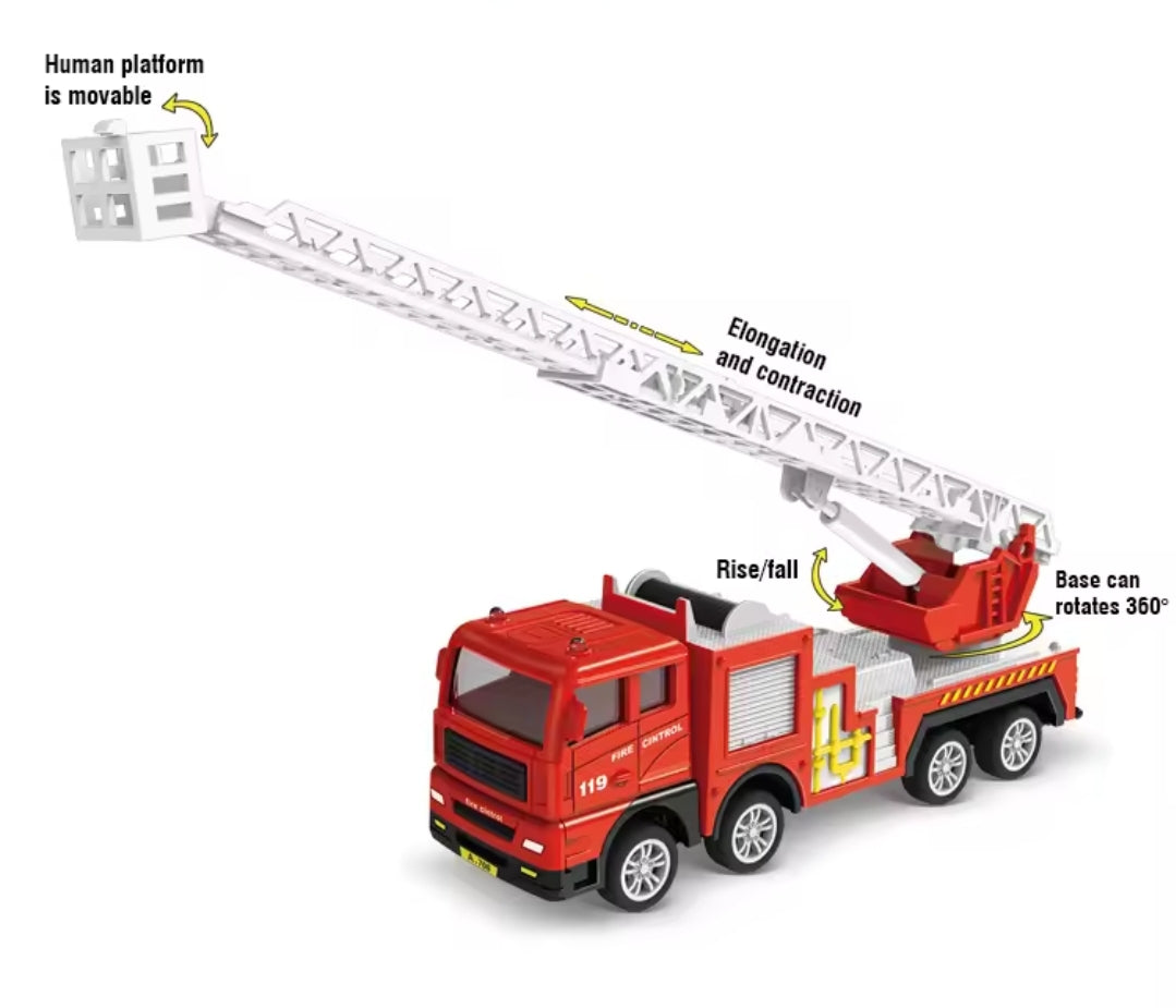 Fire Truck Toy – Interactive Lights, Sounds & Extendable Ladder for Kids ⭐️⭐️⭐️⭐️⭐️ sold 1071 - Toys world