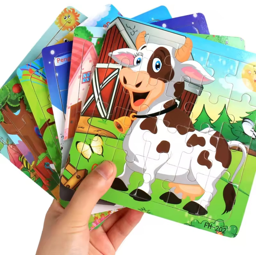 Wooden Puzzle for Kids – Educational & Fun Learning Toy ⭐️⭐️⭐️⭐️⭐️ sold 363 - Toys world
