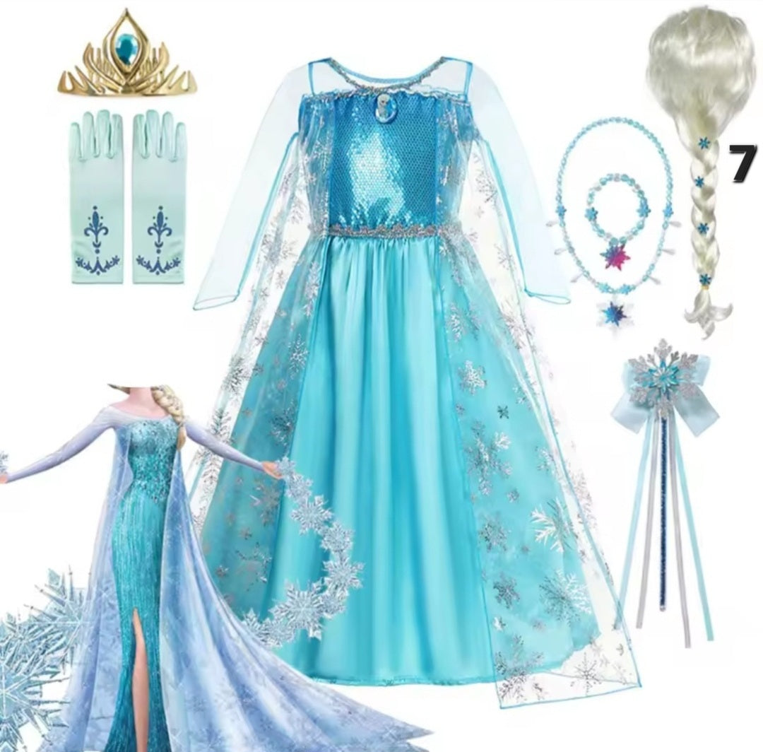 Frozen princess elsa costume ⭐️⭐️⭐️⭐️⭐️ sold 479 - Toys world