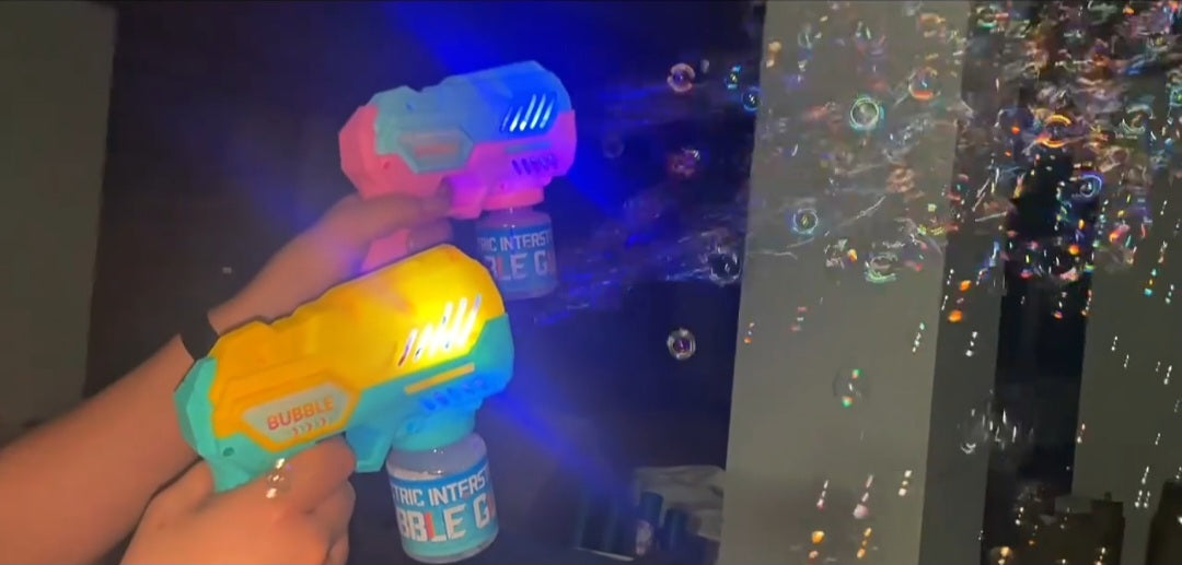 Bubble Gun – Automatic Bubble Blaster for Kids with Colorful Lights ⭐️⭐️⭐️⭐️⭐️      sold 1022 - Toys world