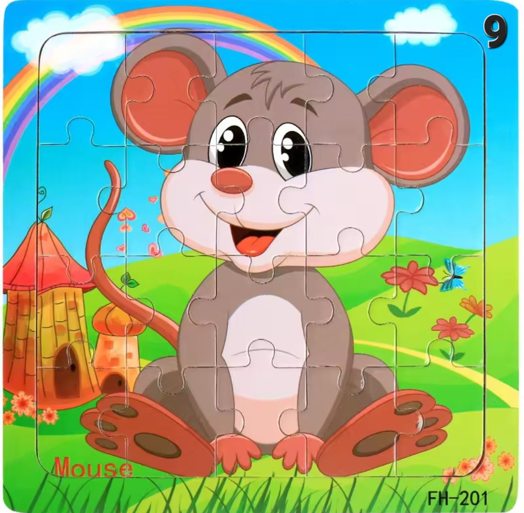 Wooden Puzzle for Kids – Educational & Fun Learning Toy ⭐️⭐️⭐️⭐️⭐️ sold 363 - Toys world